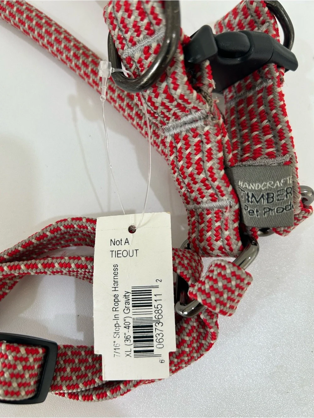Timberwolf Pet Step in Rope  Adjustable Dog Harness